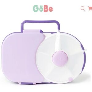 GoBe 2-in-1 Lunch Box with Snack Spinner